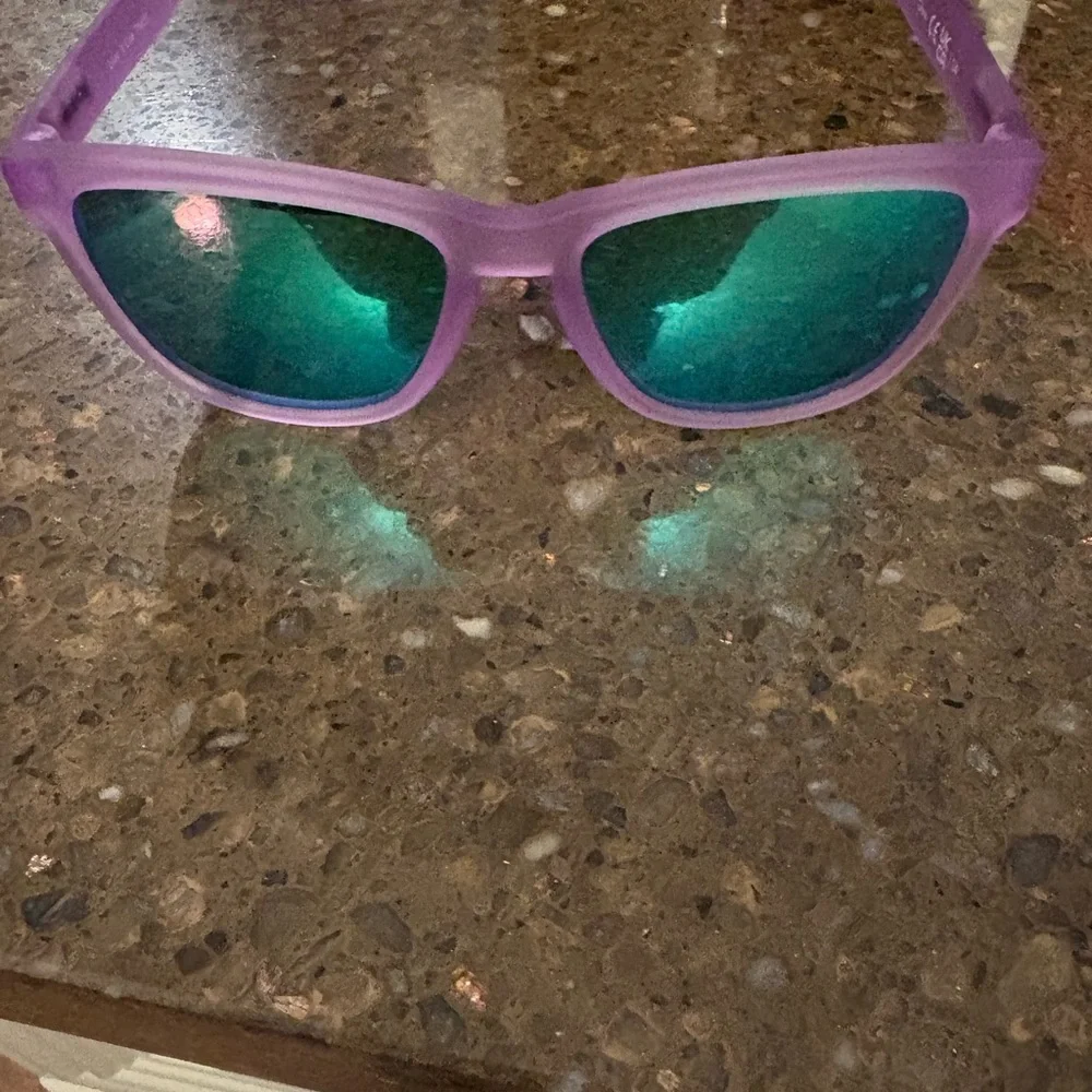 Purple Goodr Sunglasses - Picture 3 of 3